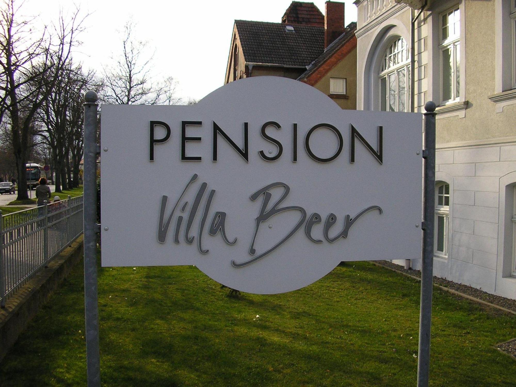 Pension Villa Beer Stralsund Exteriör bild